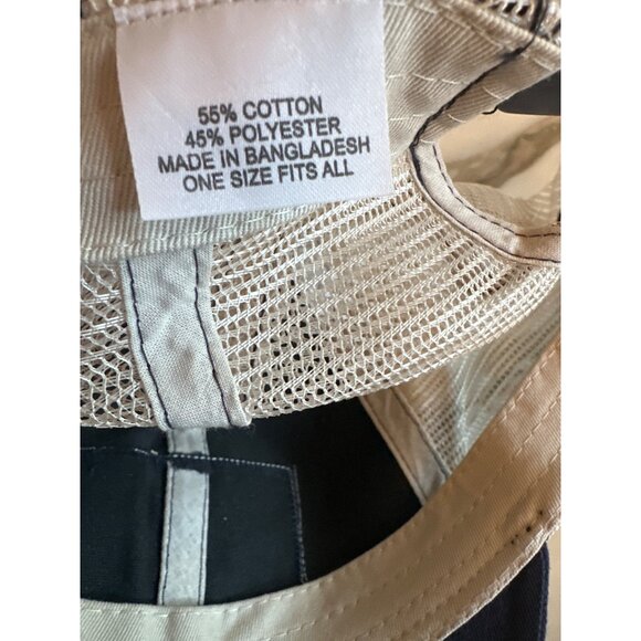 Colorado Flag Trucker Hat Navy Front Beige Mesh Back Adjustable Snapback Civil S - Picture 6 of 6